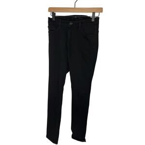 J Brand Skinny Leg Shadow Black Jeggings SZ 25
